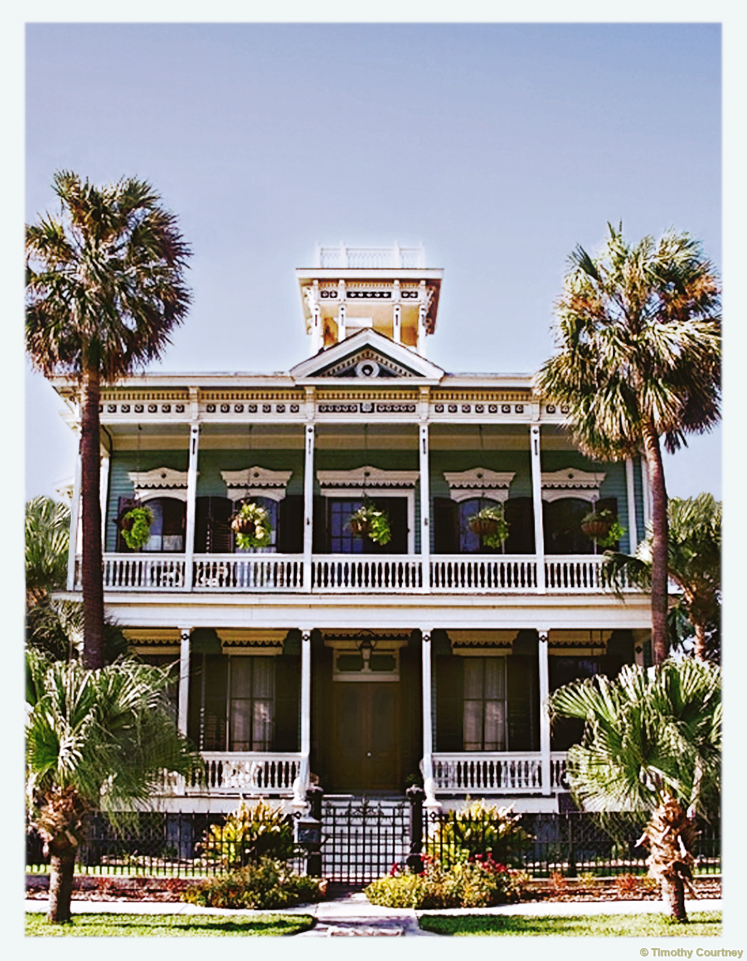 This is the Galveston residence of Julius H Ruhl which is a historical landmark